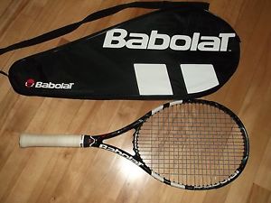 BABOLAT PURE DRIVE GT CORTEX TENNIS RACQUET 100 HEAD 4 3/8 GRIP W/ CASE EX COND