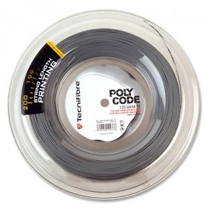 Tecnifibre Poly Code Silver Rollo 200m, 1,275mm