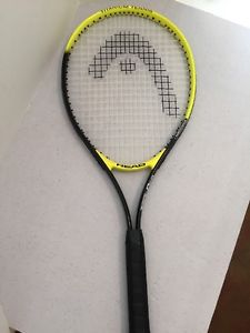 HEAD Nano Titanium Tour Pro Yellow/Black Tennis Racket Very Nice!