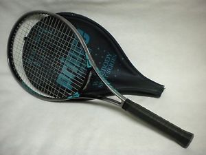 PRINCE GRAPHITE SPORT TENNIS RACQUET W ORIGINAL COVER 4 3/8" NEW GRIP WRAP NICE