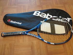 NEW Babolat 2010 Pure Drive Roddick GT 100 head 4 1/4 grip Tennis Racquet