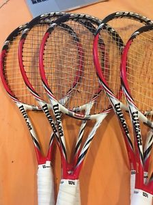 Wilson Steam 99s Price Per Racquet 4 1/8