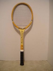 Dunlop Evonne Goolagong Wood Tennis Racquet Racket 4 1/2 - Made in Japan