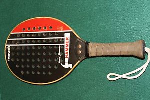 RARE VINTAGE HOWIE HAMMER "HAMMER" MARCRAFT PADDLEBALL PLATFORM TENNIS