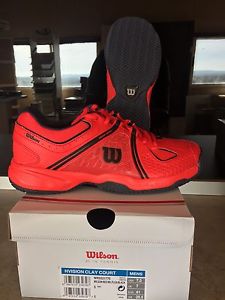 Nuevas Zapatillas Wilson 2016 Nvision Clay Court Red