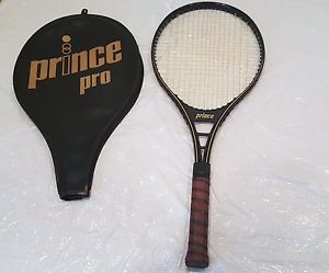 Vintage Prince Pro Tennis Racquet Grip 4 3/8 with Cover