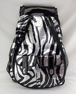 Original Whak Sak Tennis Bag Money Honey Zebra Striped