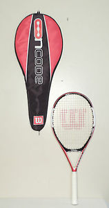 Wilson ncode n5 Force 110 OS Oversize Tennis Racquet 4-1/4" Grip w/ Cover