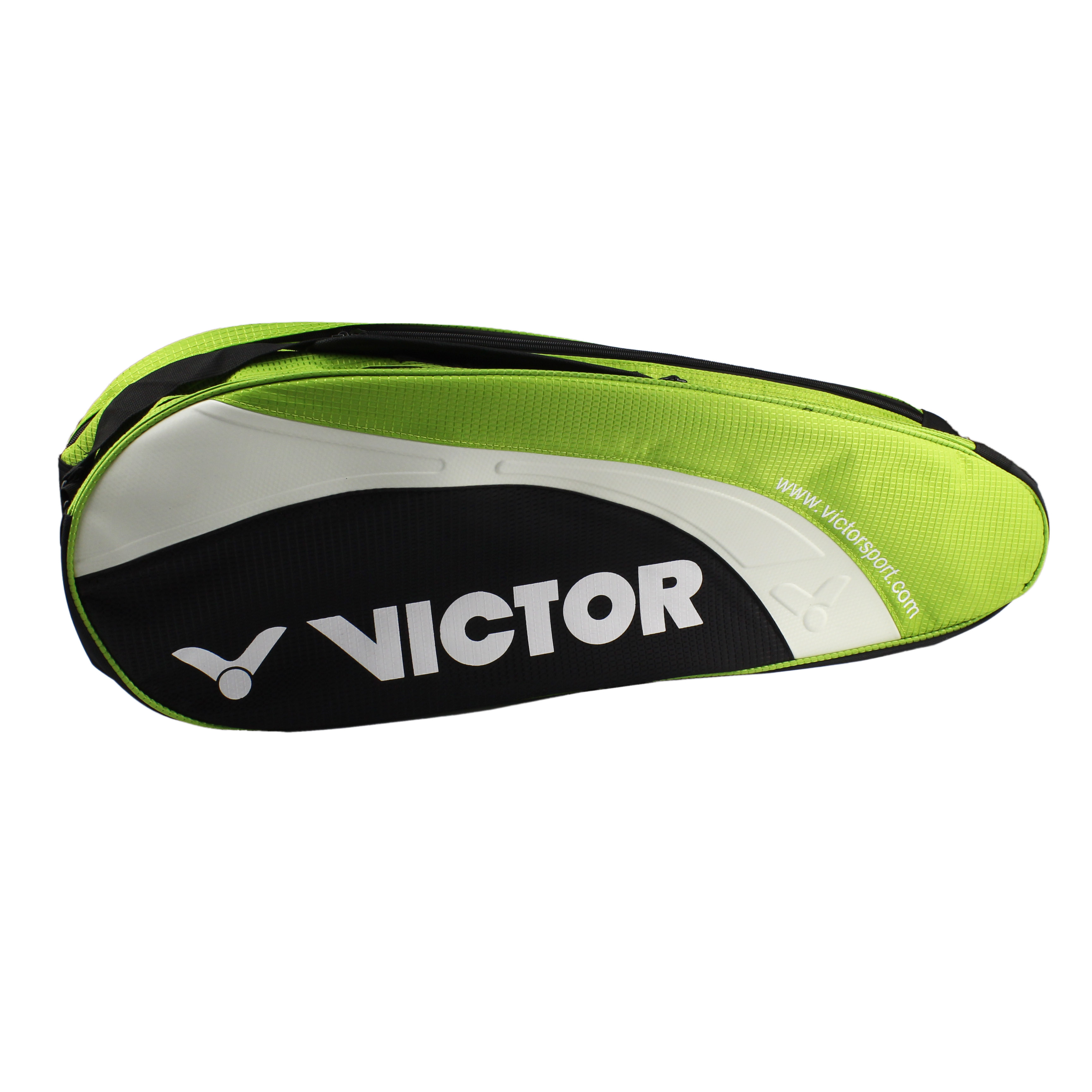 Victor BR208m Tennis Green Racket + Carry Bag Racquet 3-6 Double Bag Badminton