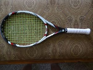 WILSON FIVE 103 TENNIS RACQUET, 4 1/4 GRIP, EXCELLENT