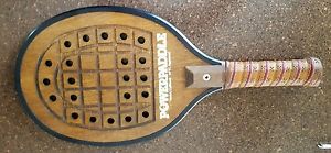 Vintage PowerPaddle Brian Lee Model Paddle Platform Tennis Paddles