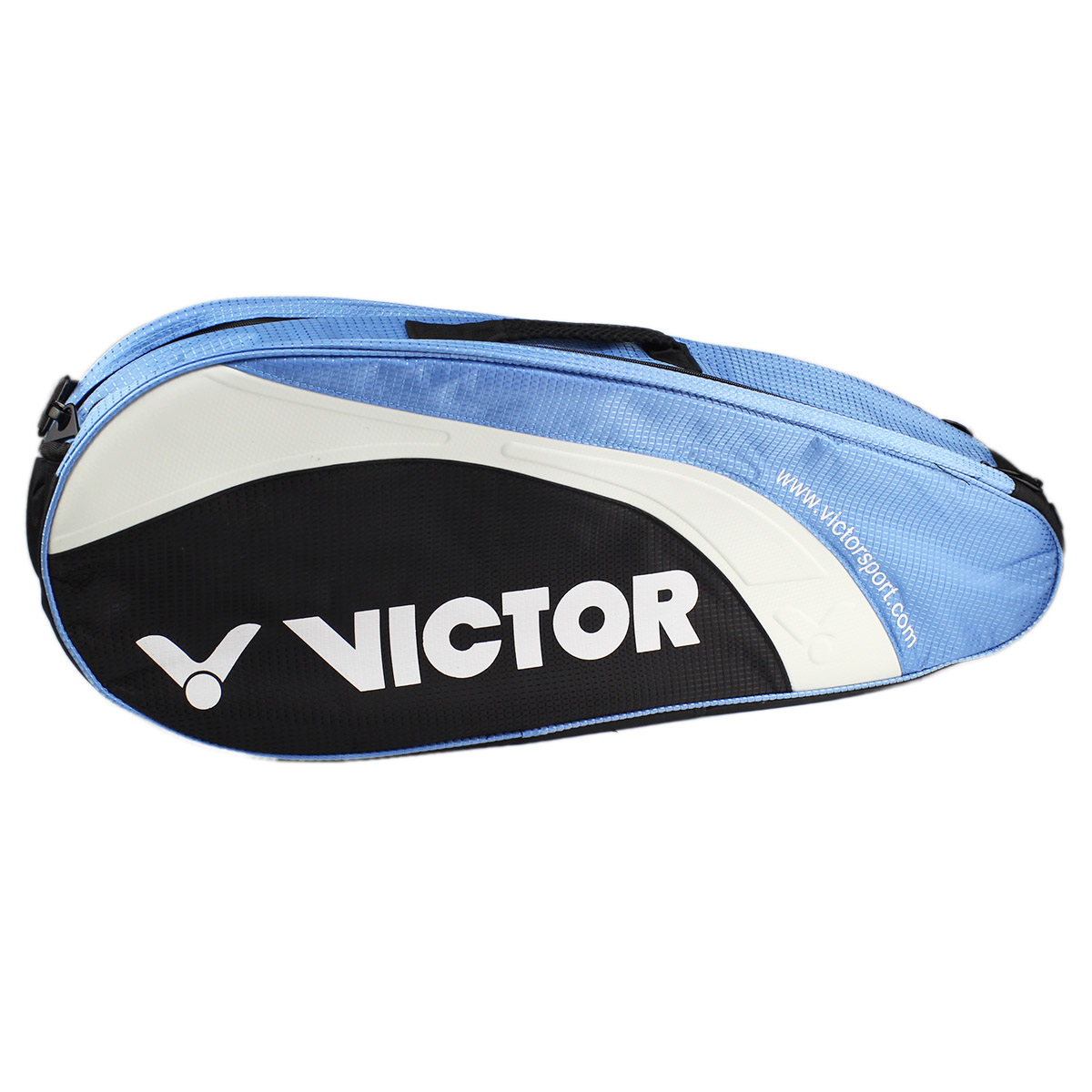 Victor BR208m Blue Tennis Racket + Carry Bag Racquet 3-6 Badminton Double Bag