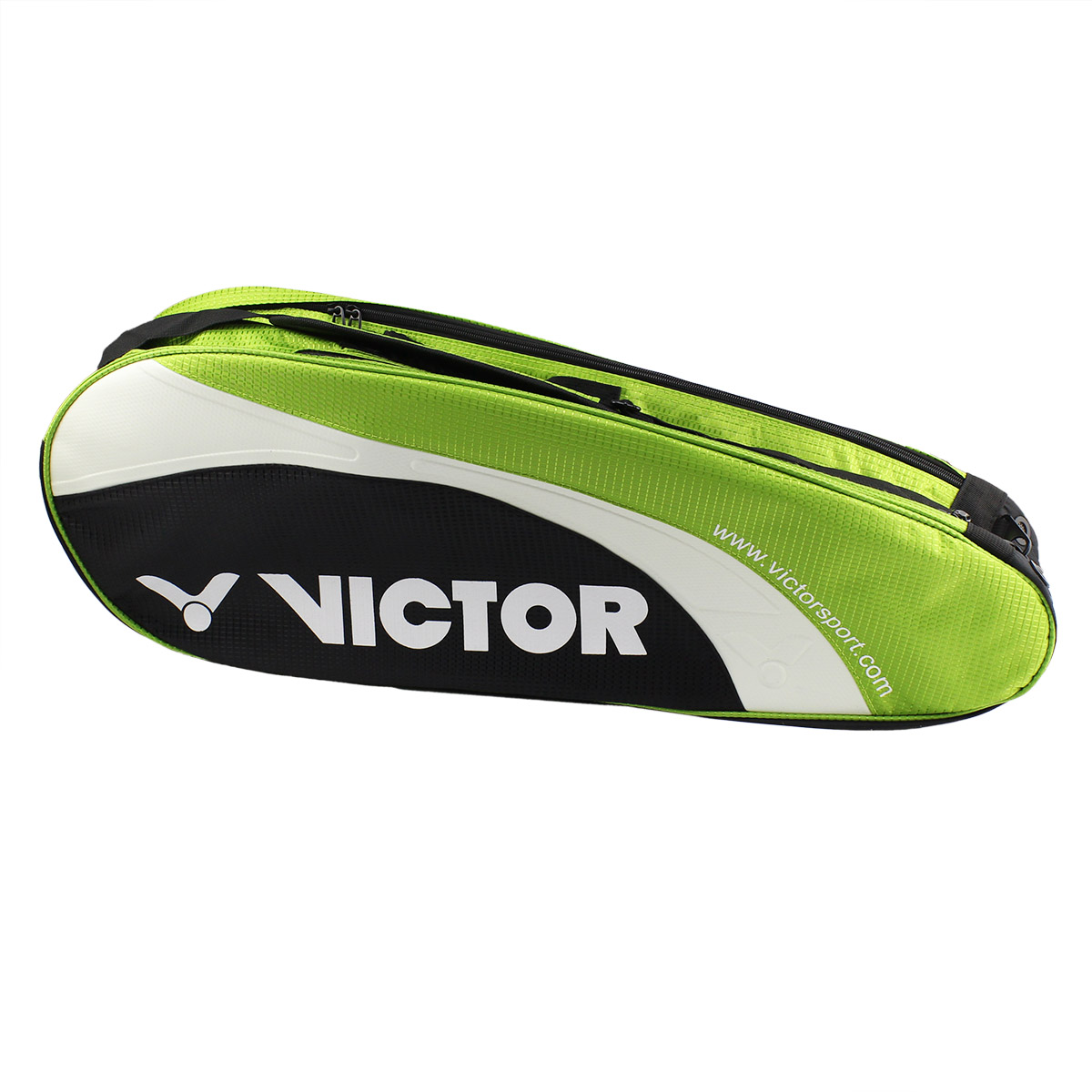 Victor BR208m Tennis Green Racket + Carry Bag Double Bag Racquet 3-6 Badminton