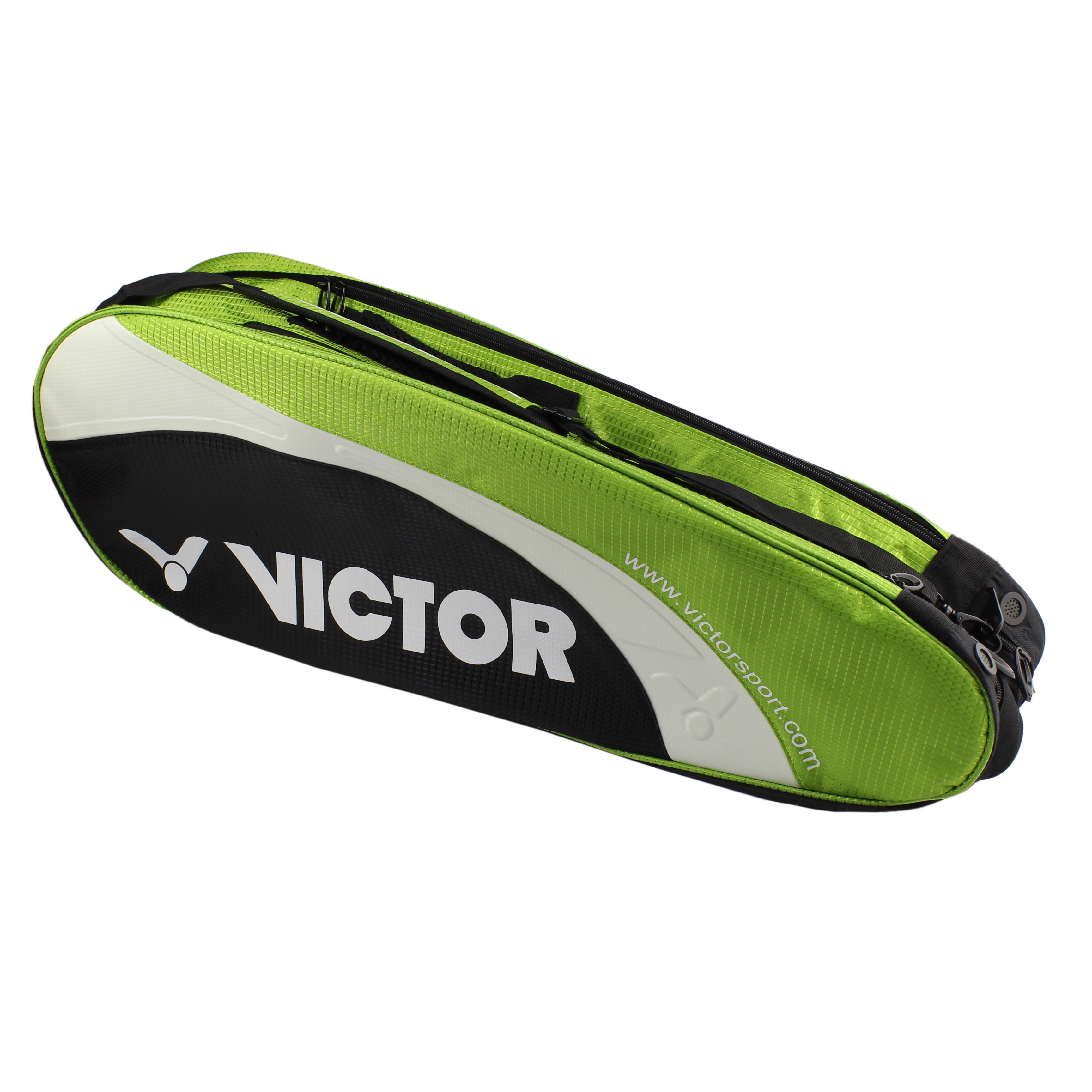 Victor BR208m Tennis Green Racket + Carry Bag Racquet 3-6 Badminton Double Bag