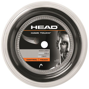 HEAD LYNX 19 tennis racquet string 120m/394ft reel -Anthracite -Reg $150