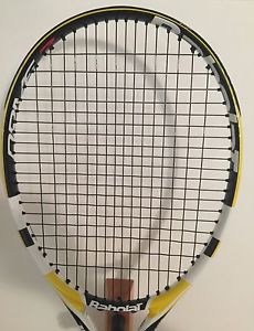 Babolat Drive Z Lite 4 1/2 Excellent Cond., New RPM Blast 17g String Job, 57#