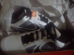 Nike Men Federer Lunar Vapor 8 Tour sz14 White/Black-Stealth