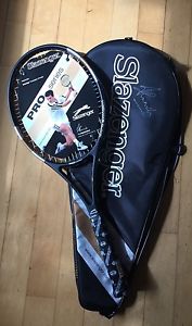 Slazenger Tim Henman Pro Braided 95 No. 3 4 3/8 Tennis Racquet Signed