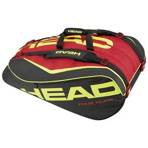 Head Extreme 12R Monstercombi Negro/Rojo Bolso de tenis NUEVO