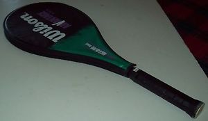 Wilson Advantage Midsize L4 4 1/2 Tennis Racket Super High Beam Series w/ Cover