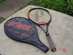 Prince Power Pro Featherlite Oversize Tennis Racquet 4 1/4 w Cover