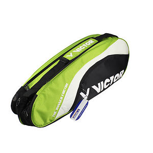 Victor BR208m Tennis Green Racket + Carry Bag Badminton Racquet 3-6 Double Bag