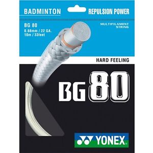 YONEX  STRING BG 80 / 5pack Of String
