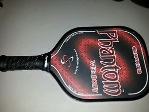 GAMMA ONIX PHANTOM GRAPHITE Pickleball Paddle 4 1/8 "used but nice" WIDE BODY