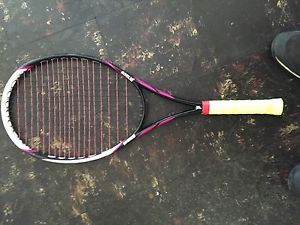 Prince Pink Ls 105 Strung  4 1/8 Grip Great Condition