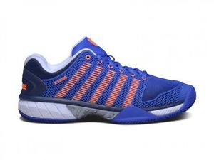 K-Swiss Hypercourt Express HB azul/naranja Hombre Calzado de tenis 2016 NUEVO