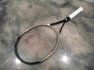 Vintage Wilson Hammer System 4.0 Pro Staff 4 3/8 Tennis Racquet 95 Mid New Grip