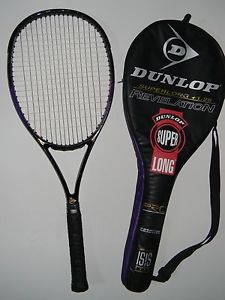 Dunlop Revelation Superlong Pro +1.25 MidPlus 4 3/8 Tennis Racquet with COVER