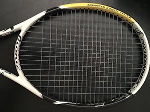 Pro Kennex Kinetic Ionic Ki 5X Tennis Racquet, grip 4_3/8 extra length.