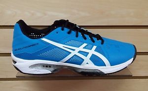 Asics Gel-Solution Speed 3 Men's Tennis Shoes - New - Blue - Size 9.5