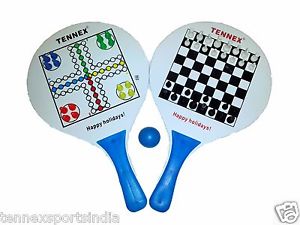 Tennex Beach Ball Racket T-999 Blue along with Ludo Chess