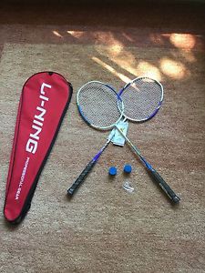 Li Ning 5 Piece Badminton Set high quality high strength