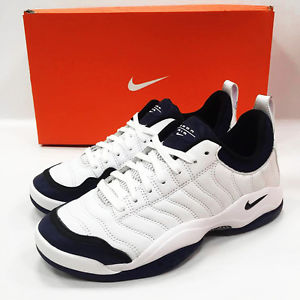 Nike Air Oscillate QS Pete Sampras White Tennis Shoes with discoloration