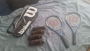 Wilson hybrid tennis racquets