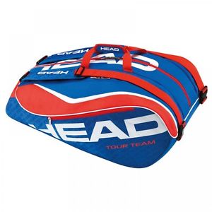 Bolso de tenis Head Tour Team 12R Monstercombi 2016 azul Bag NUEVO