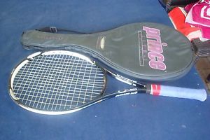 PRINCE O3 WHITE MP MIDPLUS 100 Tennis Racquet Racquet Grip 4-1/4"