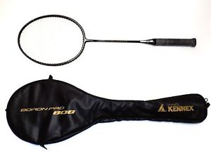 Lightweight 100g Pro Kennex Boron Pro 808 Badminton Racquet w/ Case Vintage 1984