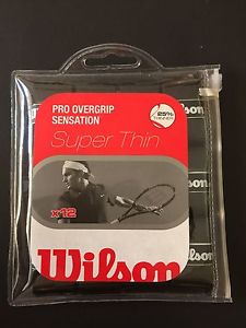 TENIS PADEL FRONTON 12 OVERGRIP WILSON SENSATION OVERGRIPS 0,40 MÁXIMA SENSACIÓN