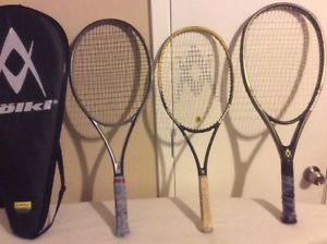 Lot Of 4 Volkl Tennis Racquets/Rackets  Volkl Catapult 1, Catapult 6 & Tour 10