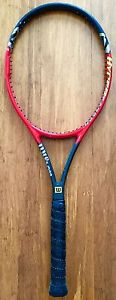 Wilson Hyper Carbon ProStaff 6.1 95 18X20 MP STRETCH Tennis Racquet! 4 1/4!