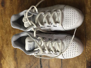 Nike Air Vapor Ace Womens Tennis Shoe, White/Grey, Size 6 1/2