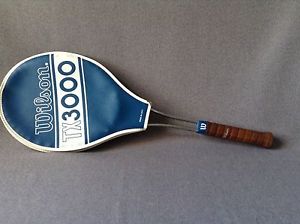 Vintage Wilson TX3000 Tennis Racket with Coverk