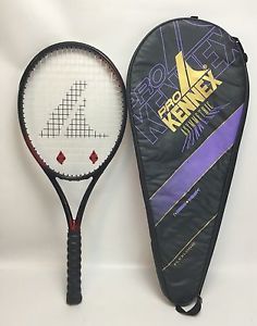 Pro Kennex Asymmetric OS Oversize Tennis Racquet 4-1/4" with Bag VERY NICE