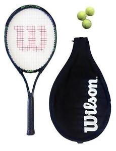 Wilson Hoja 26 Raqueta De Tenis Junior + 3 Bolas