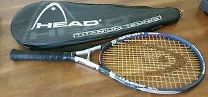 HEAD Ti.LASER TITANIUM MID PLUS TENNIS RACQUET XTRA LONG + CASE 4+1/2