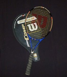 Wilson Power Comp Ti Tennis Racquet Soft Shock 4 3/8   (6243)